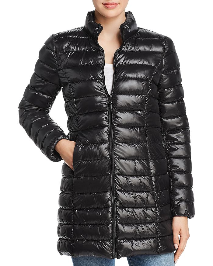 Aqua packable down puffer coat cheap