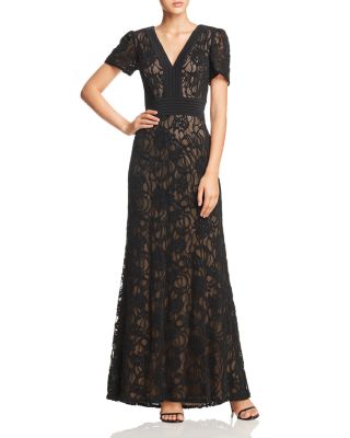 burnout velvet gown
