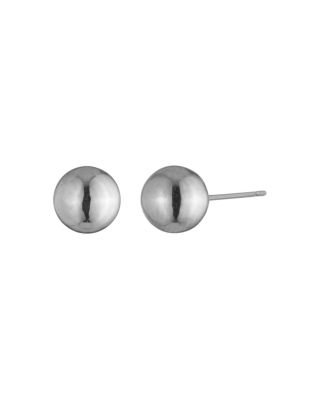 Small Sphere Stud Earrings