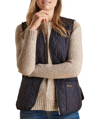 barbour women's quilted vest