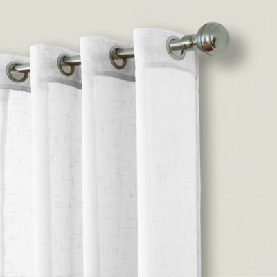 Carmen Sheer Indoor/Outdoor Tieback Curtain Collection