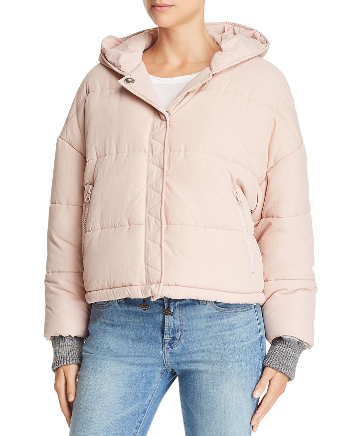 Splendid hooded shop puffer jacket