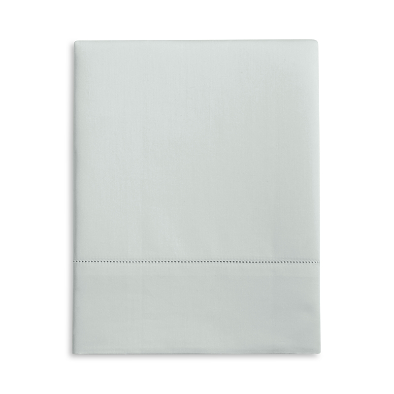 Shop Hudson Park Collection 680tc Flat Sateen Sheet, Queen - Exclusive In Opaline