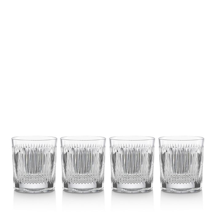 REED & BARTON HANSON DOUBLE OLD-FASHIONED GLASS, SET OF 4,R885009