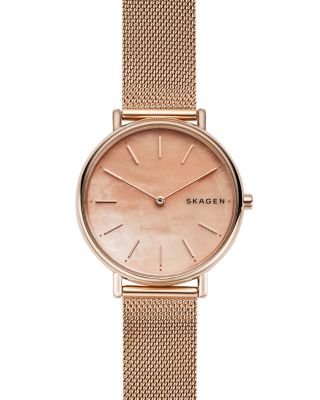 Skagen - Signatur Pink Mother-of-Pearl Watch, 36mm