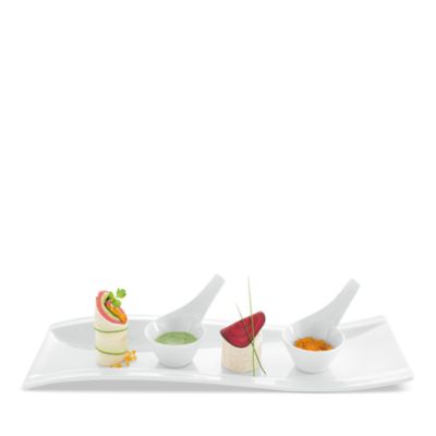 New Wave Antipasti Bowls & Plates, Set of 5