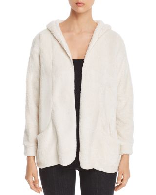 Campshire fuzzy fleece wrap hot sale coat