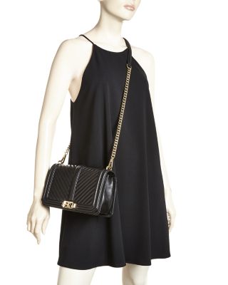 love crossbody with chain