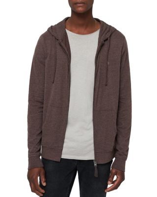 all saints brace full zip hoodie