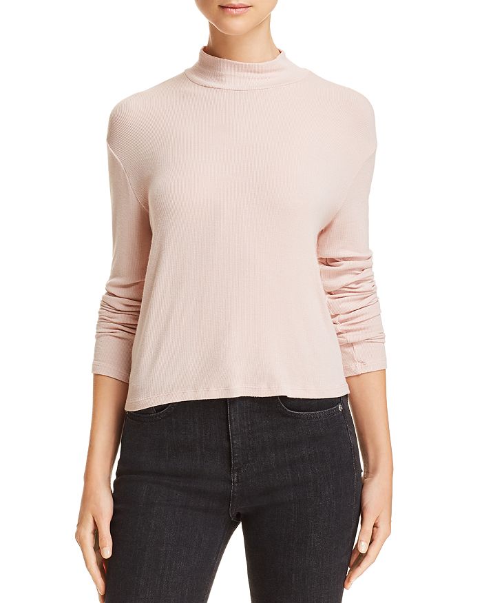 SPLENDID EASTSIDER RIB-KNIT TOP,RF8K610