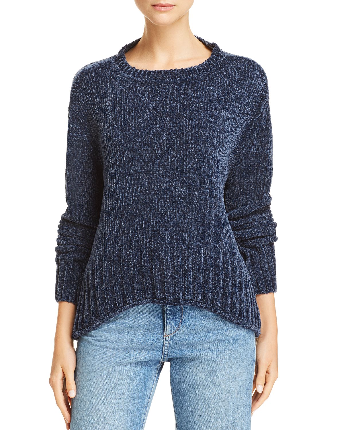 AQUA - Chenille Long Sleeve Sweater - 100% Exclusive