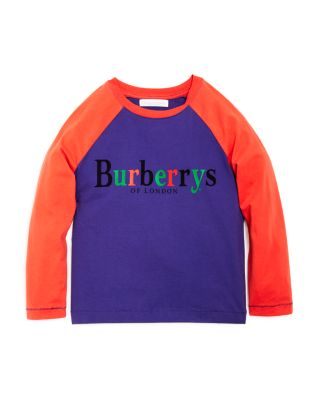 burberry t shirt kids orange