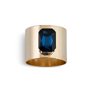 Joanna Buchanan Single Gem Napkin Rings, Set Of 2 In Sapphire