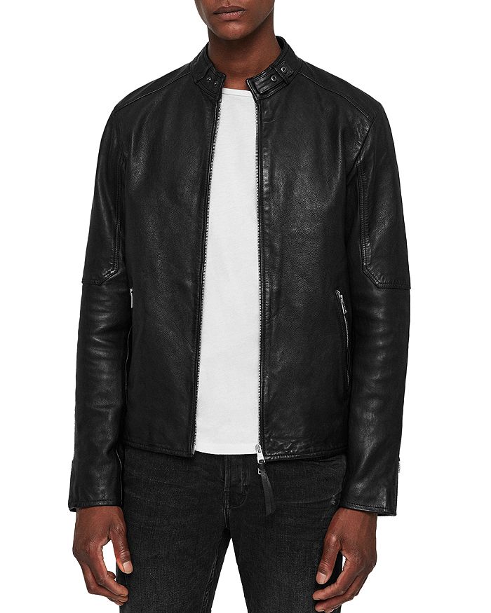 ALLSAINTS Cora Leather Moto Jacket | Bloomingdale's