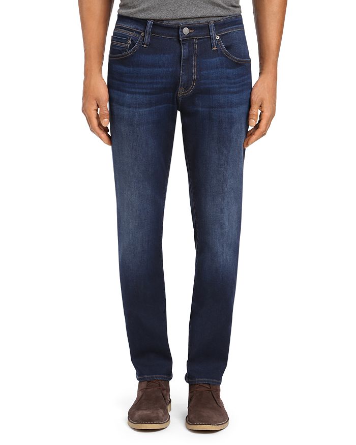 Mavi Zach Straight Leg Jeans in Deep Soft | Bloomingdale's