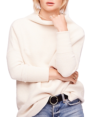 Free People Ottoman Slouchy Tunic In Cream