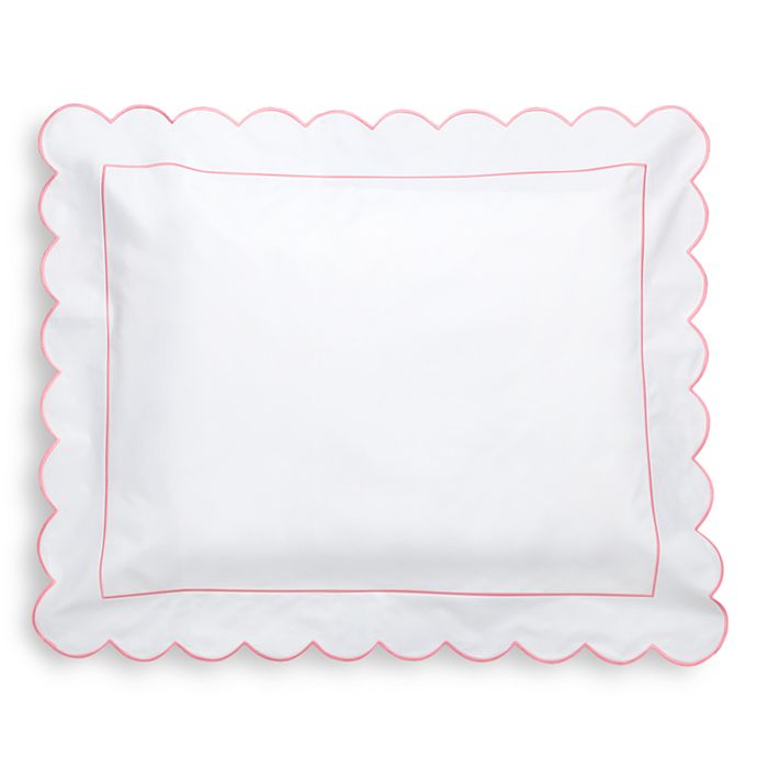 Matouk Butterfield Standard Sham In Azalea