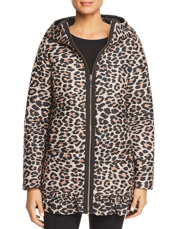 Kate spade leopard coat store