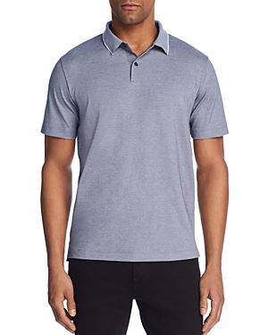 Theory Standard Tipped Regular Fit Polo Shirt - 100% Exclusive In Cy/wht