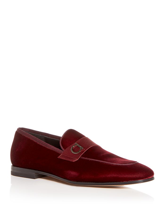 Ferragamo velvet loafers top