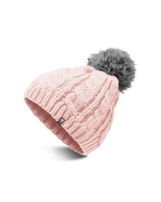 Girls' Oh-Mega Faux-Fur Pom Beanie 