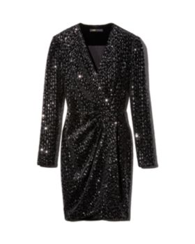 robe sequin sandro