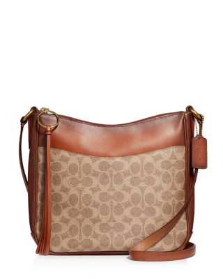 coach signature coated canvas