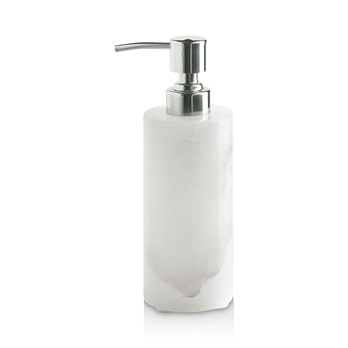 Kassatex Alabaster Lotion Dispenser In White