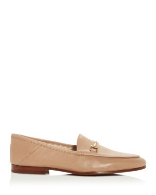 ladies beige flat shoes