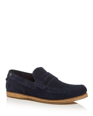 Original Penguin - Men's Charles Suede Moc-Toe Penny Loafers