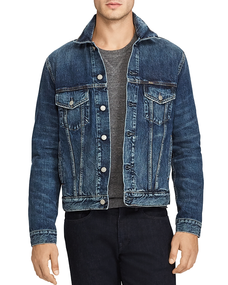 Polo Ralph Lauren Blue Denim Jacket In Blue