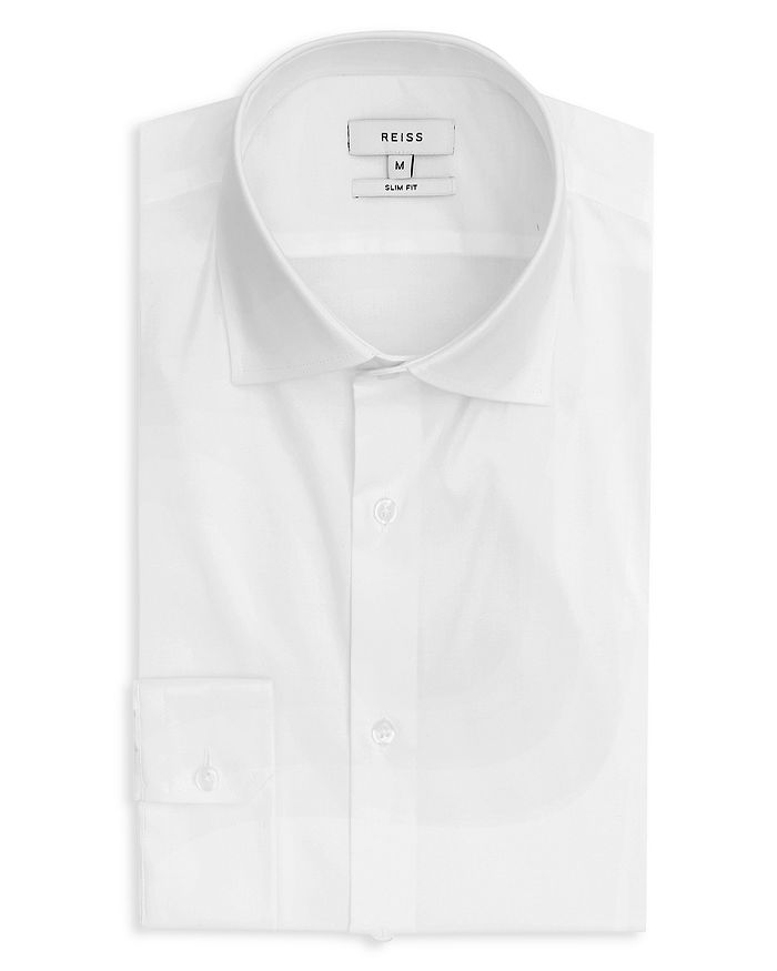REISS Oxider Slim Fit Dress Shirt Bloomingdale's
