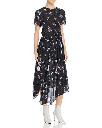 Preen Line - Lois Floral Print Midi Dress