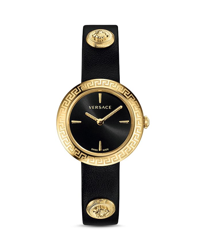 VERSACE COLLECTION MEDUSA STUD ICON WATCH, 28MM,VERF00318