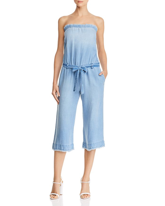 Cloth and shop stone strapless jumpsuit
