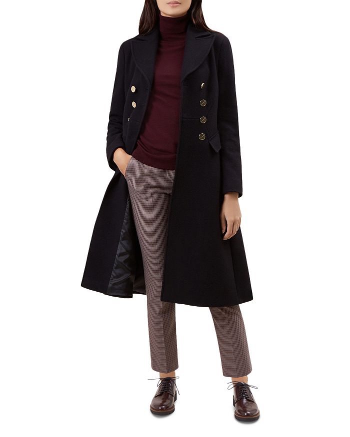 HOBBS LONDON Rosetta Double Breasted Coat Bloomingdale s
