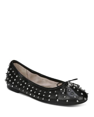 Sam Edelman Women s Fanley Studded Leather Ballet Flats Bloomingdale s