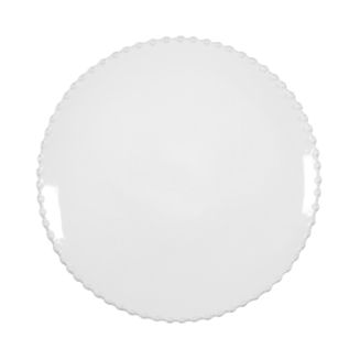 Costa Nova White Pearl Dinner Plate | Bloomingdale's Home