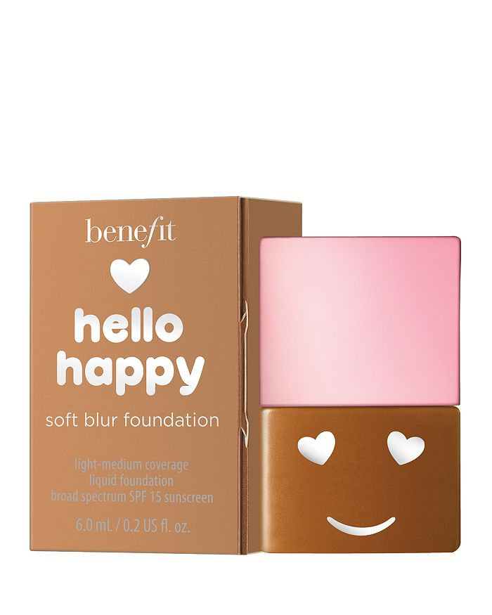 Benefit Cosmetics Hello Happy Soft Blur Foundation Mini In 09 Deep Neutral