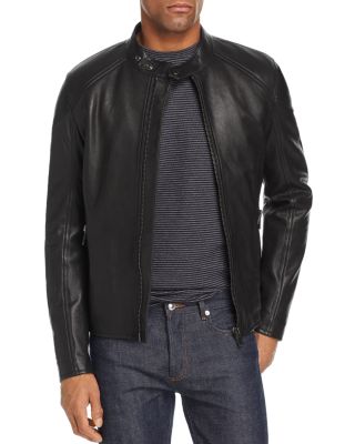 Belstaff B Racer Leather Jacket | Bloomingdale's