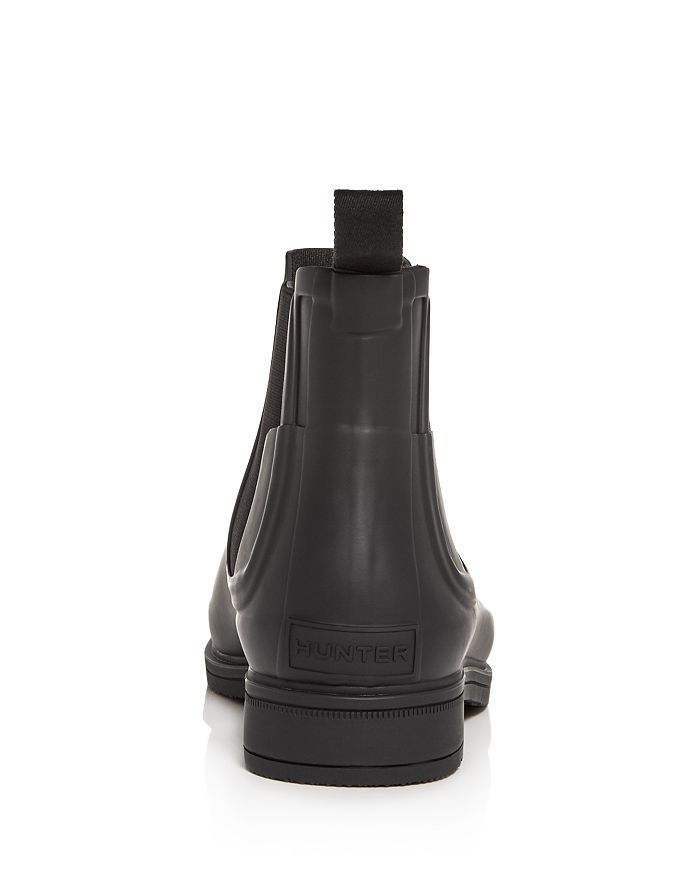 Shop Hunter Men's Original Refined Chelsea Rain Boots In Black
