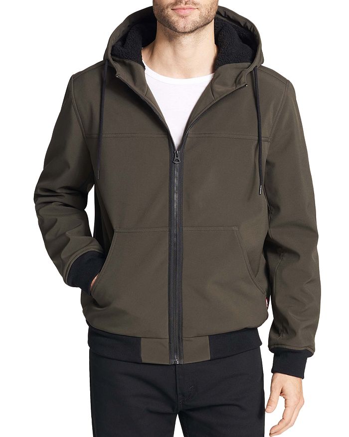 LEVI'S SHERPA LINED HOODED BOMBER JACKET,LM8RP904