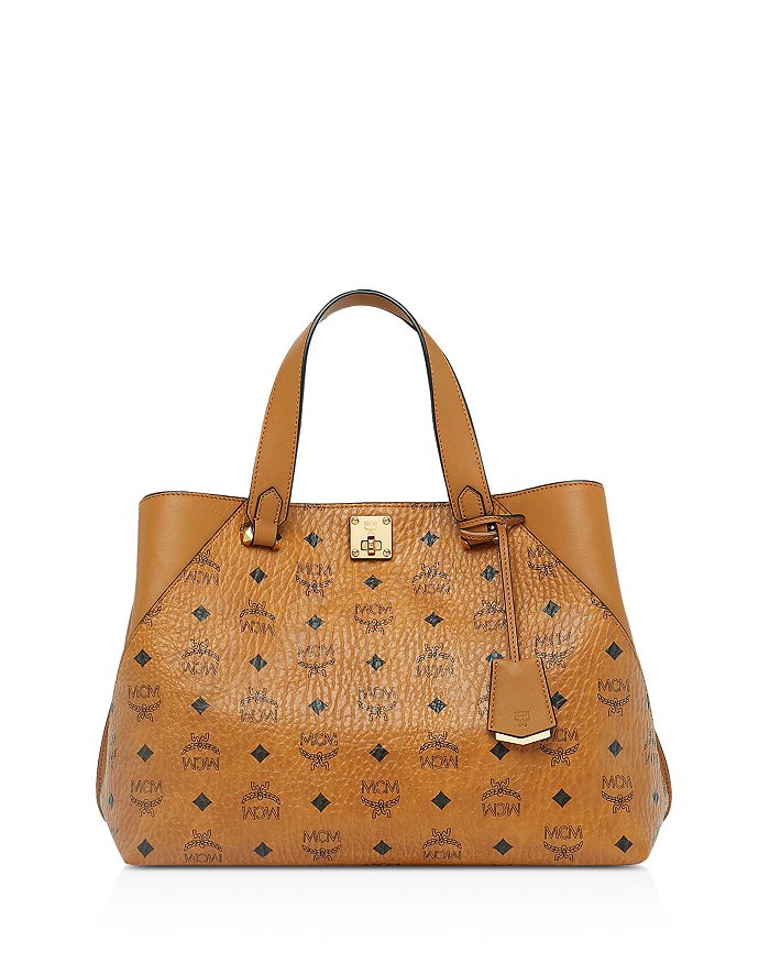 MCM Essential Visetos Original Tote Bloomingdale s