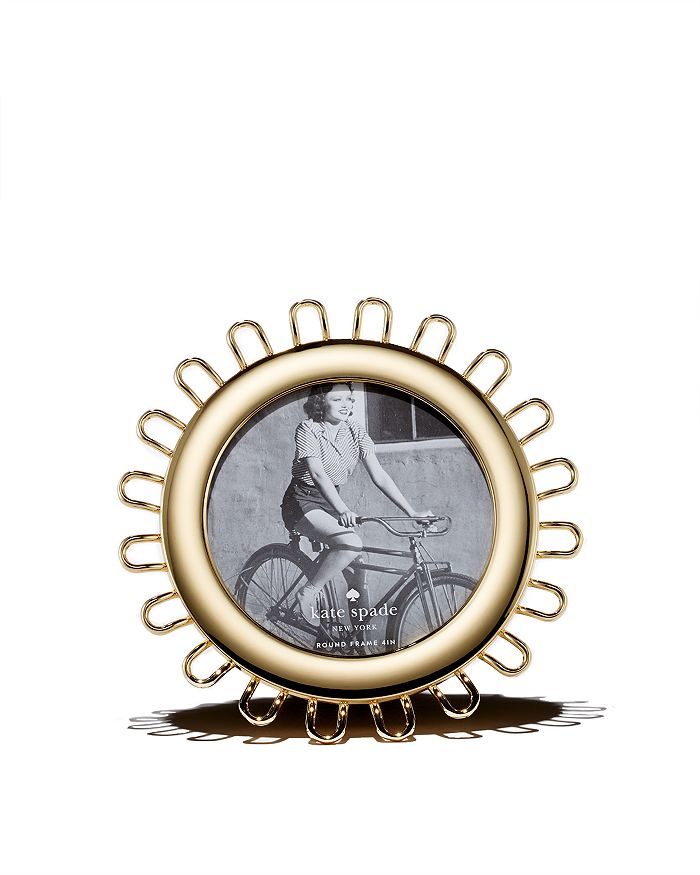 kate spade new york Keaton Street Round Frame, 4" x 6" Bloomingdale's