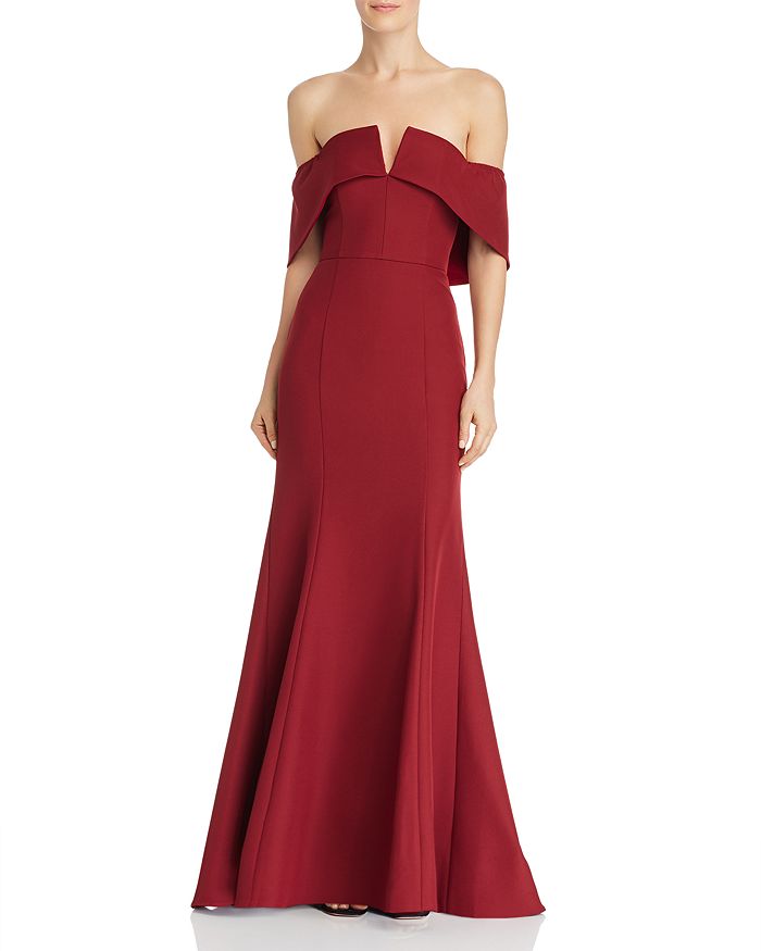 Jarlo off the shoulder gown top