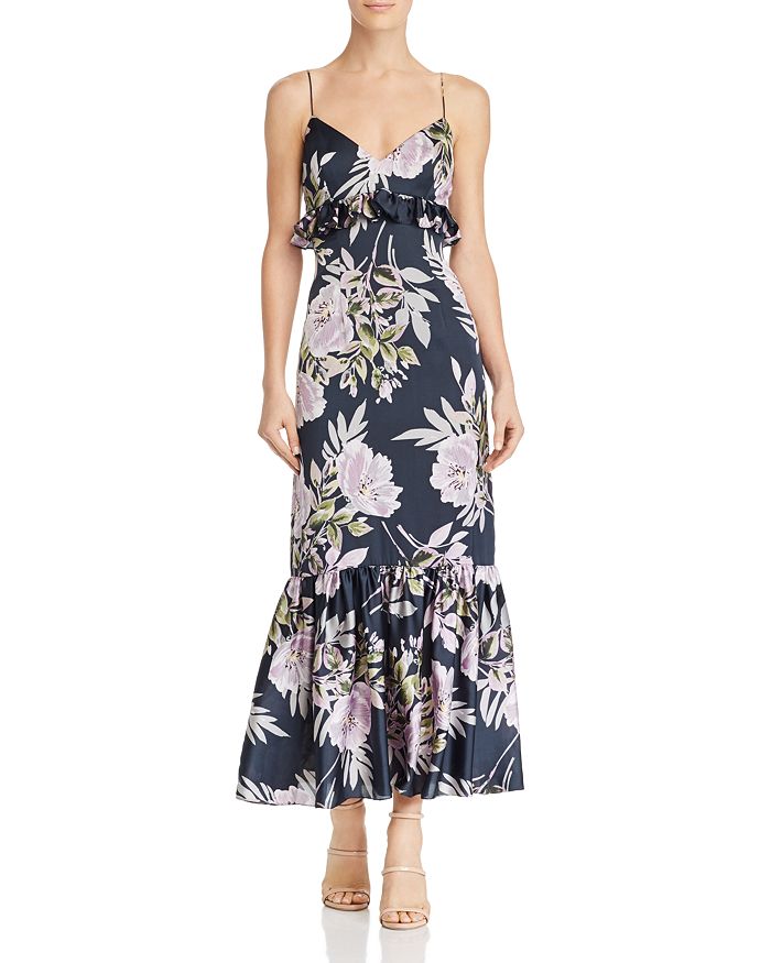 Jill Jill Stuart Floral Midi Dress | Bloomingdale's