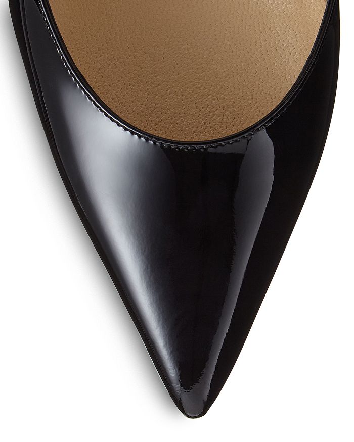 Shop Jimmy Choo Women's Bing 100 Embellished High Heel Mules In Black Patent Leather