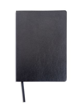 Royce New York Pebbled Leather Lined Journal