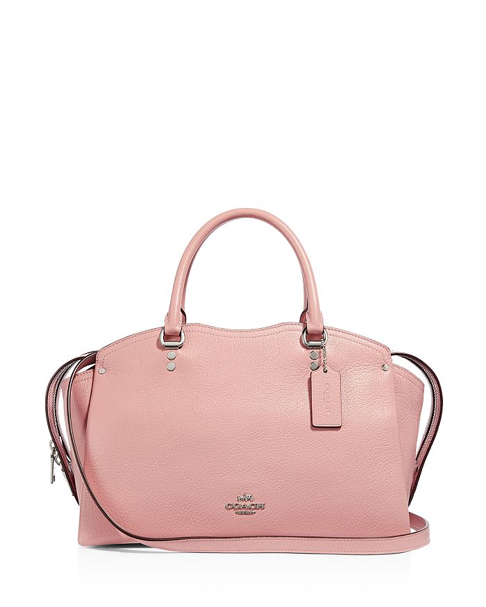 COACH Drew Leather Satchel Bloomingdale s