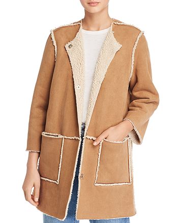 Bb Dakota Had Me At Hello Reversible Faux Shearling Coat Bloomingdale S